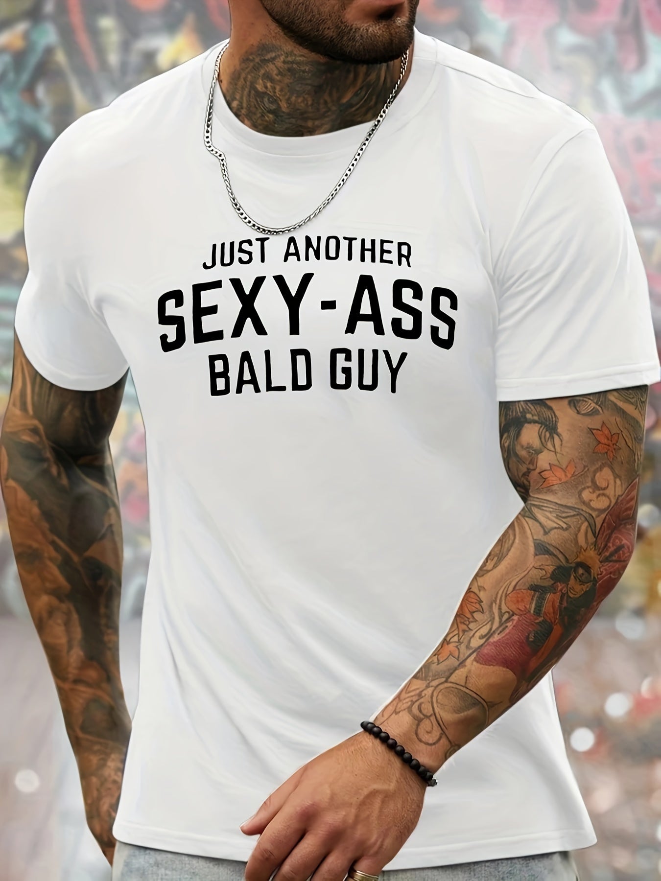 Men's Fashion Crew Neck Short Sleeve Sports T-Shirt - Comfortable, Versatile, and Sporty - Perfect for Summer, Spring, and as a Gift