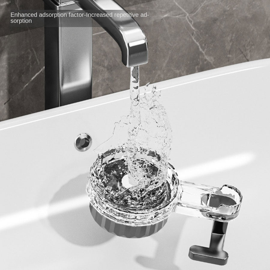 Double Suction Cup Towel Holder - Bathroom and Kitchen Essential - No Battery Required, Fragrance-Free, Durable, and Easy to Install