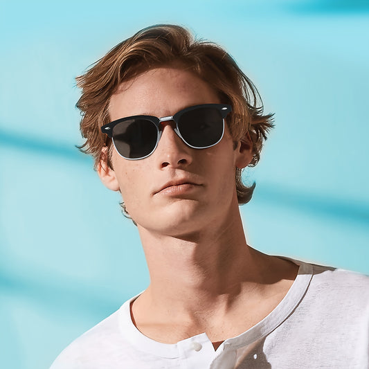 2 Pcs Sunglasses for Men Women Polarized Sun Glasses with UV Blocking for Driving Fishing