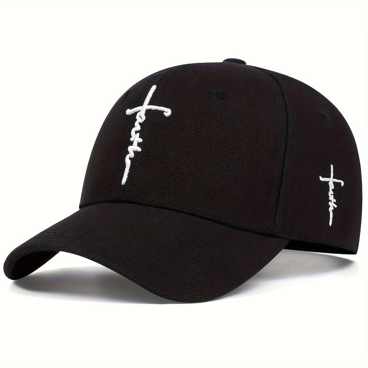 One Unisex Adjustable Lightweight Embroidered Dad Hat - Fashionable Sun Protection Cap for Casual Wear