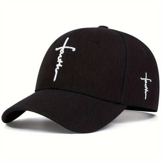 One Unisex Adjustable Lightweight Embroidered Dad Hat - Fashionable Sun Protection Cap for Casual Wear