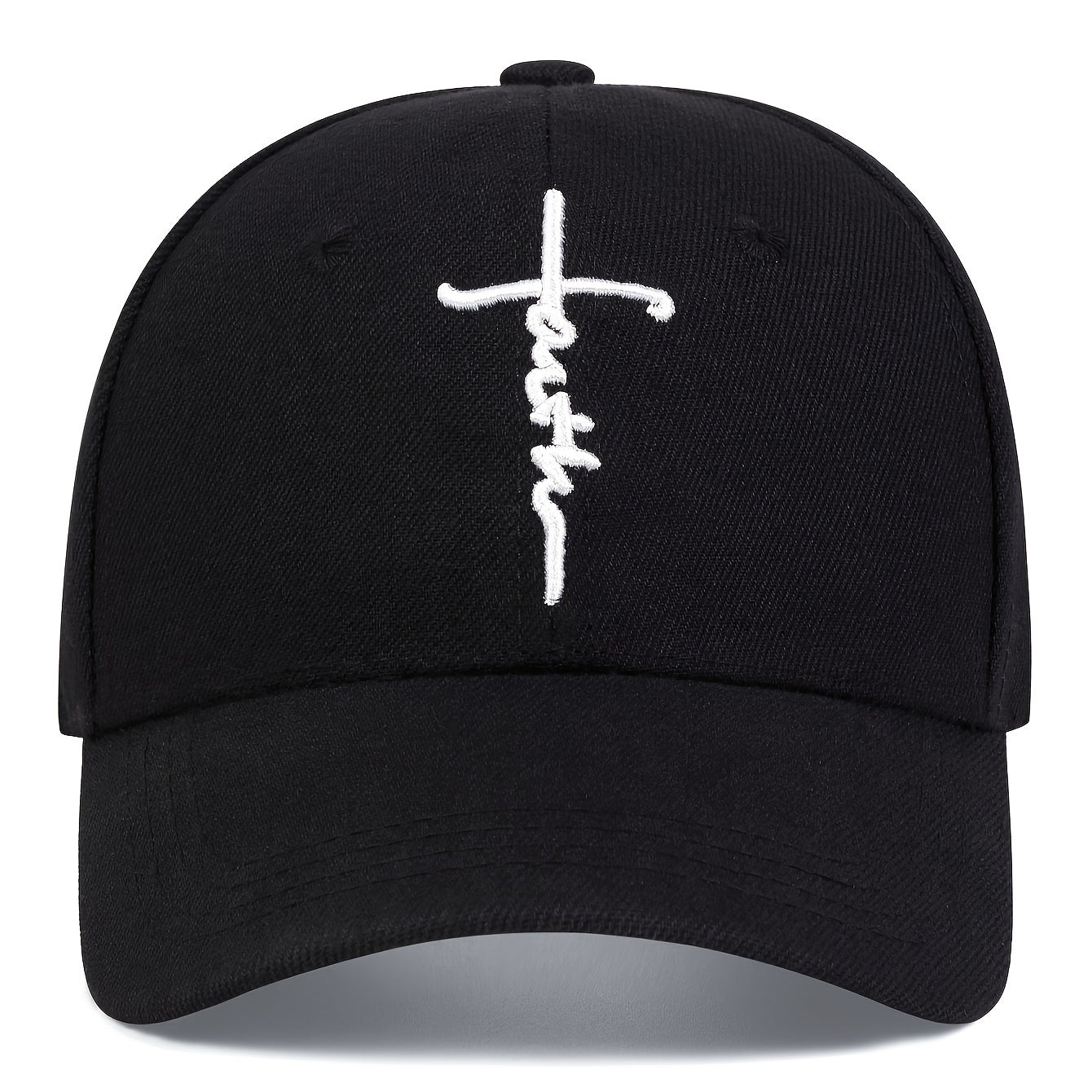One Unisex Adjustable Lightweight Embroidered Dad Hat - Fashionable Sun Protection Cap for Casual Wear