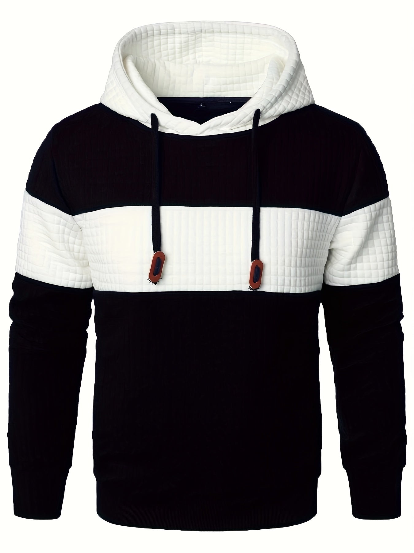 Stylish Men's Loose Fit Hoodie, Breathable Casual Long Sleeve Hooded Sweatshirt for Outdoor Activities