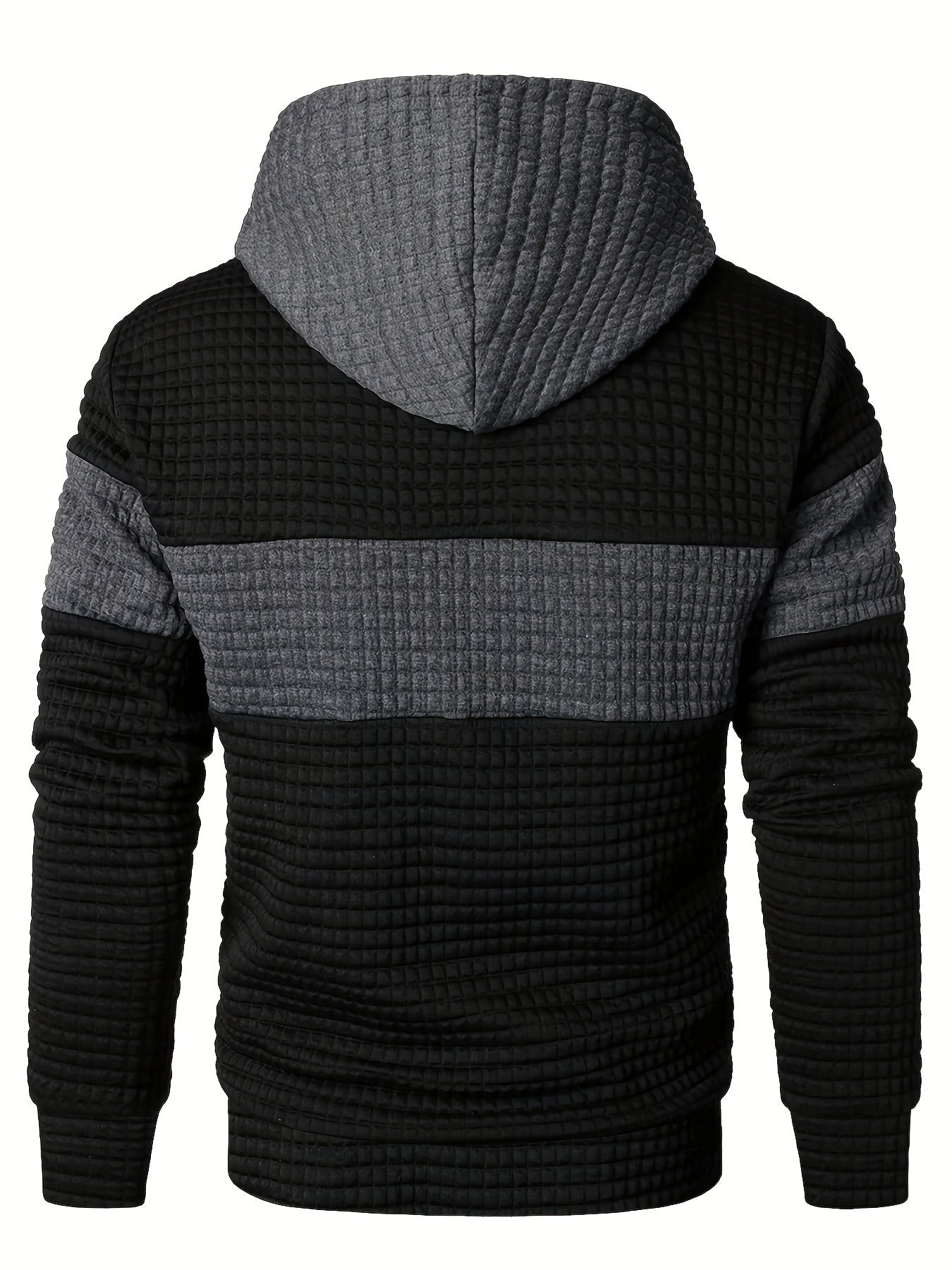 Stylish Men's Loose Fit Hoodie, Breathable Casual Long Sleeve Hooded Sweatshirt for Outdoor Activities